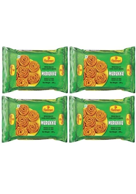 Haldirams Nagpur Murukku 4 X 200 g -Pack of