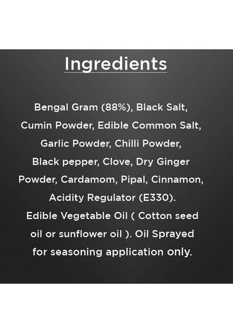 Healthy Treat Roasted Garlic Chana 400gm (Pack of 2, 200gm Each) | Flavoured Ultimate Crunchy Delight High Protein Snacks Snack For Diet Chickpea