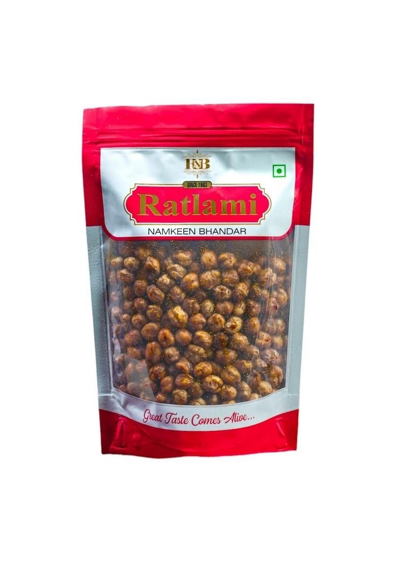 RATLAMI NAMKEEN BHANDAR Masala Kabuli Chana (250 Gram) Made of 100% Ground Nut Oil, Tasty Snacks