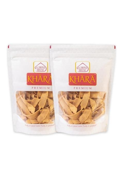 Almond House Ribbon Pakodi | South Indian Snack Fresh and crispy No Artificial Flavour Made with Pure Groundnut oil Healthy Namkeen Tea Time Ready To Eat Pack of 2,150g each