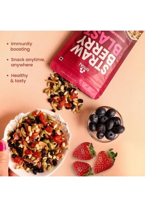 Omay Foods TRY IT ALL COMBO PACK (Pack of 6) I Roasted Oil-free Snacks Healthy Indian Snack, Trail Mixes Non fried Guilt-free Snack Namkeen for Weight Loss