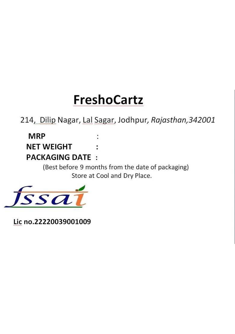 FreshoCartz Special Rajasthani Khokha Sev | Jadi Ganthiya/Gathiya Spicy Sticks Namkeen Snacks (100gram)