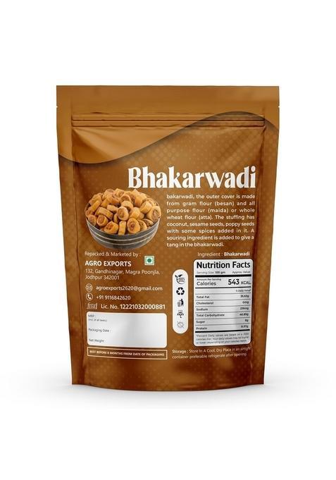 Natural Fridge Bhakarwadi (400g) | Munching Snacks Bites for Foodie Indians Traditional Indian