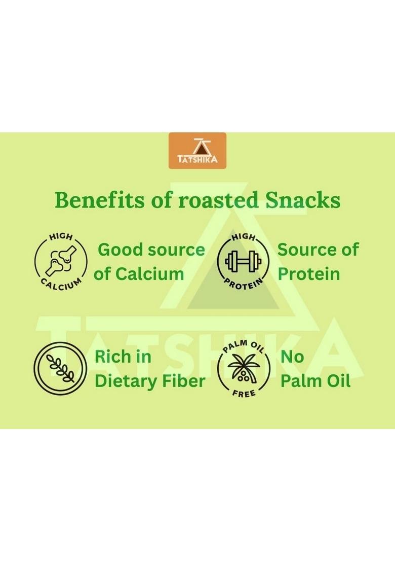 TATSHIKA Roasted BESAN SEV 400 G (PACK OF 2) | Low Calorie Snacks