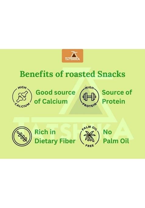 TATSHIKA Roasted BESAN SEV 400 G (PACK OF 2) | Low Calorie Snacks