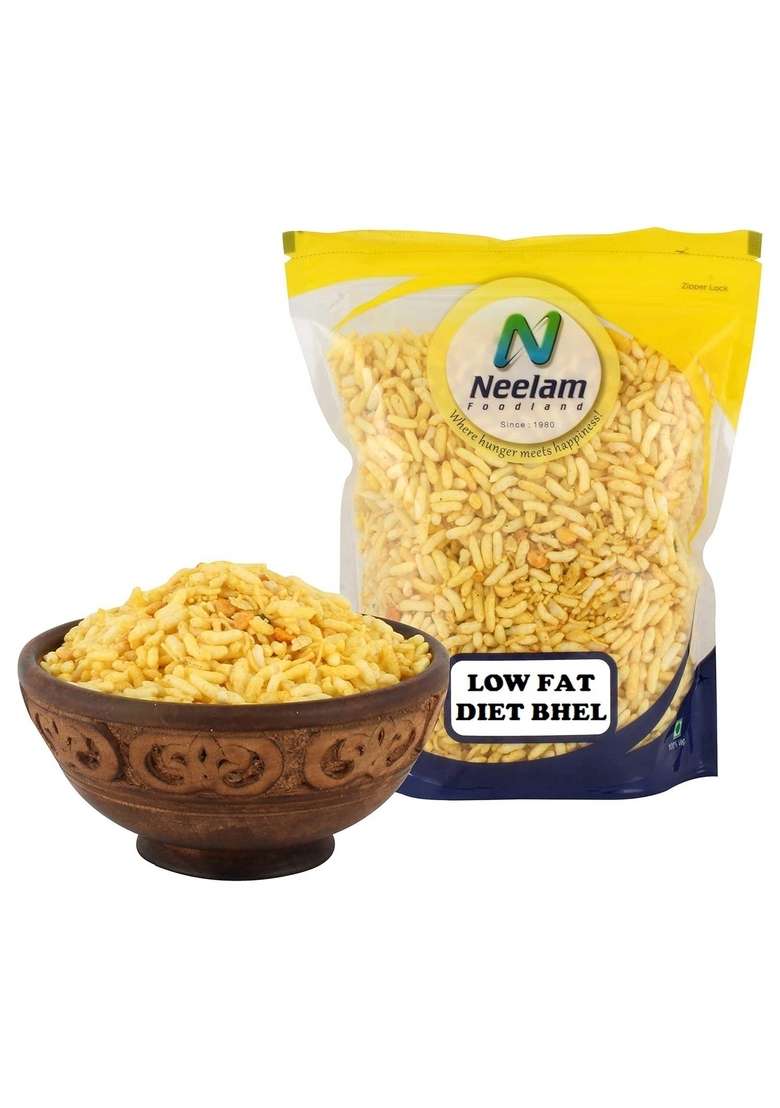 Neelam Foodland Low Fat Diet Bhel, 400g - Indya