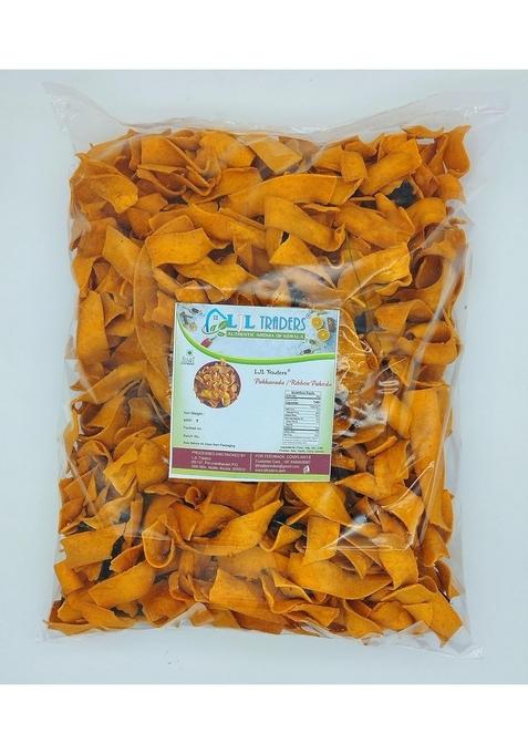 LJL Traders Home Made Kerala Pakkavada / Ribbon Pakoda (Ready to Eat) - 500 gm