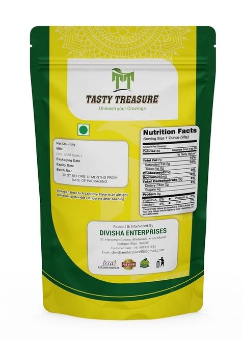 Tasty Treasure Mini Bhakarwadi Fresh Snack, Namkeen Food & Farsan Item, Crispy Flavorful, Perfect for Tea Time (1kg, Namkeen)