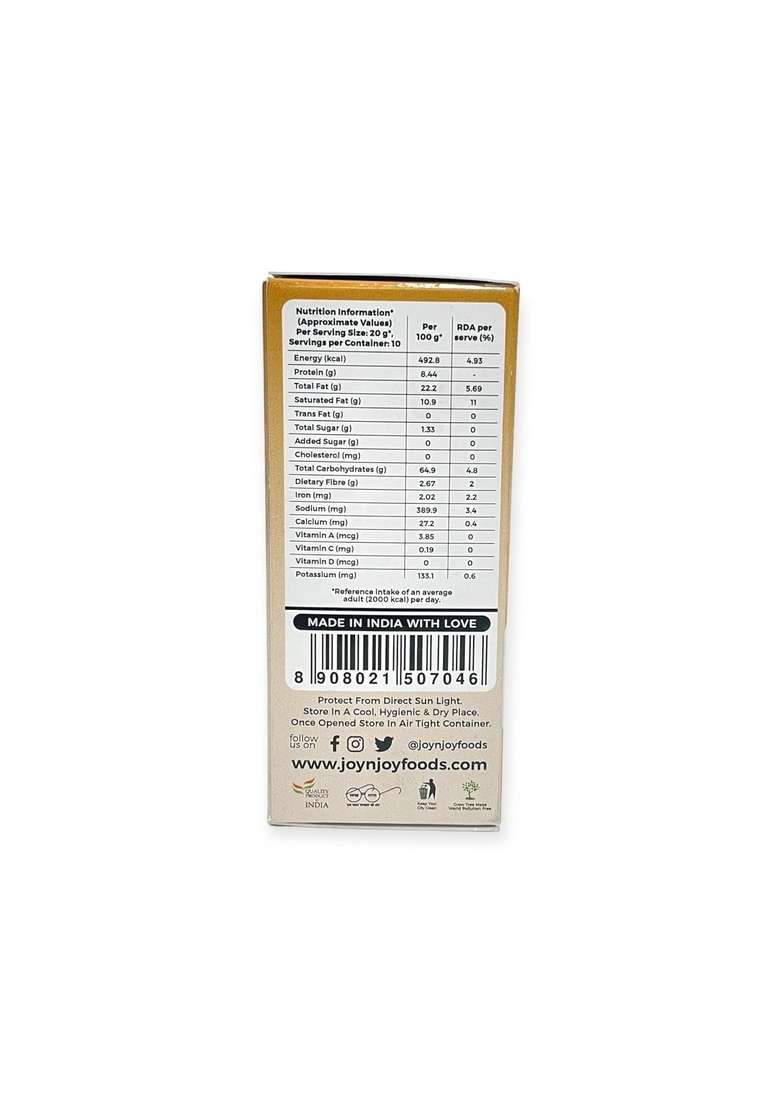 Ansubaa Baked Dry Bhakhri | Ready to Eat Vacuum Packed 6 Months Shelf Life Pure Vegetarian Food Healthy Snack Vegan (Pack of 4, Jeera) - Indya