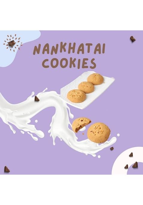 Seewans Traditional Authentic Surti Nankhatai (200gm) | Buttery Premium Biscuits Crispy Tea Time Snack Delicious Healthy Cookies