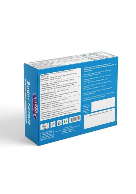 THAKAR SugarSirni 400g | SirniSweet.Snack Traditional IndianSweet Sugar-Coated Pare Sweet Tea-TimeSnack Festival SweeTSnack Crispy SweetSirni Indian Festive Namkeen