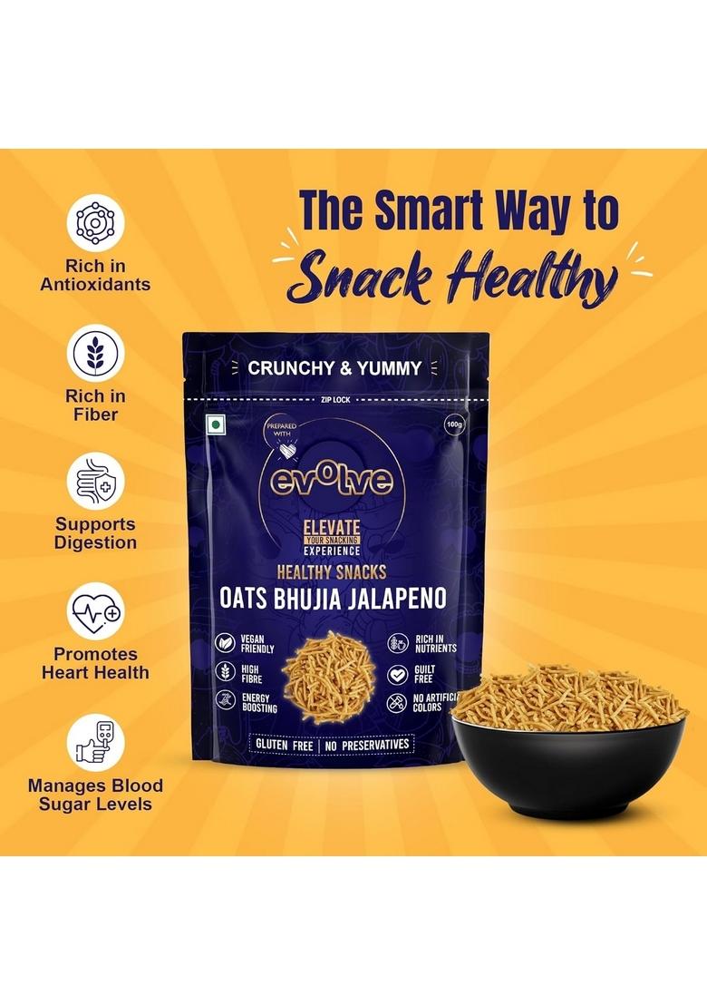 Evolve Oats Bhujia, Diet Namkeen