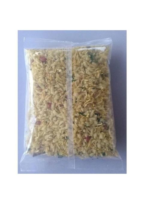 Crystal Namkeen Chatpata Murmura Roasted Crispy | Light & Tasty Indian Snack Spicy Puffed Rice Mix for Tea-Time Travel-(Pack of 3)