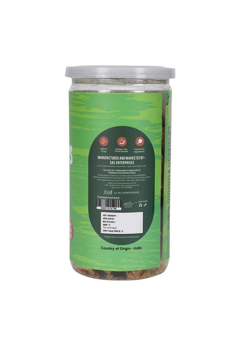 New Tree Mix Chips Pack of 2 -Dahi Papdi Flavour (225gms) & Italian II Anytime snacks Light crispy Ragi, Quinoa, Beetroot Spinach