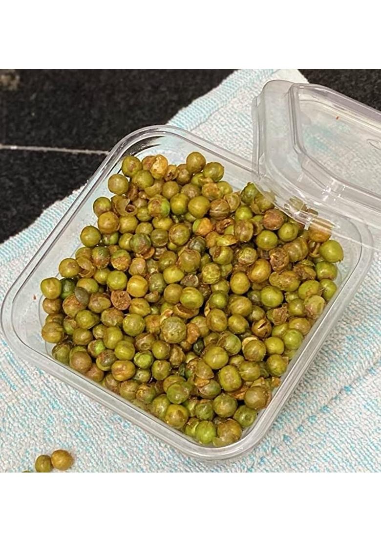 Timeless Food Masala Matar | Premium Roasted Spicy Green Peas Namkeen Snacks Crunchy & Flavorful Treat