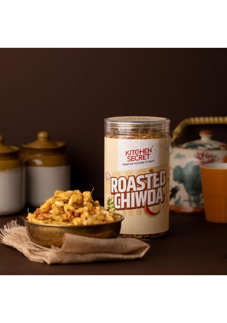 Kitchen Secret Roasted Chiwda 200g, Premium Tea Time Snack
