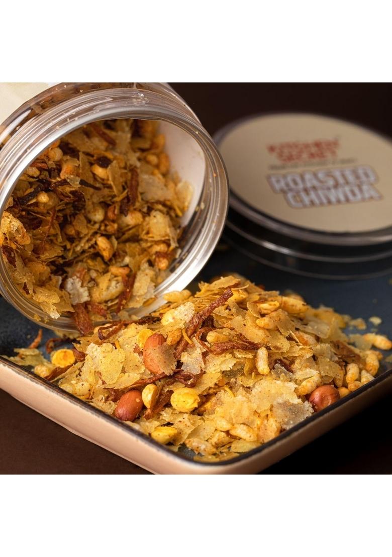 Kitchen Secret Roasted Chiwda 200g, Premium Tea Time Snack