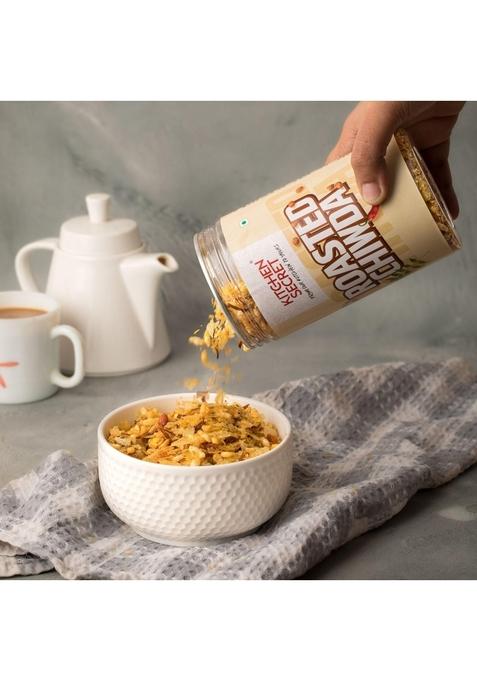 Kitchen Secret Roasted Chiwda 200g, Premium Tea Time Snack
