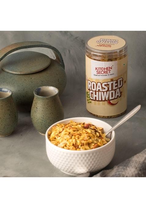 Kitchen Secret Roasted Chiwda 200g, Premium Tea Time Snack