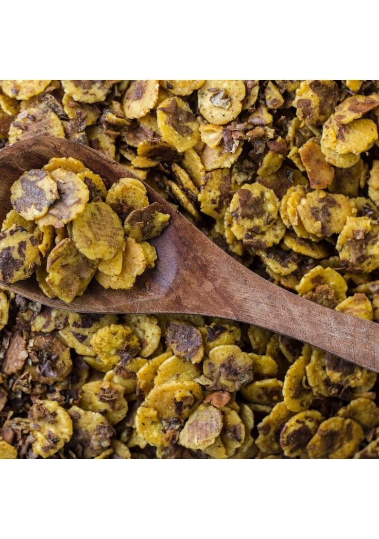 BiteRight Roasted Chana Jor Garam 300 gm | High in Protein Healthy Snack Oil Free Chanachur Namkeen (Pack of 2, 150g each)