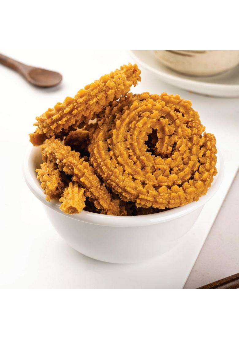 Aplenty Chakli/Murukku/Chakri Namkeen | Chakoli Snacks Kerala Special Bhajni Chaklee Soft Crispy Namkin Homemade Indian Tasty Ready To Eat Crunchy (200G, Savory)
