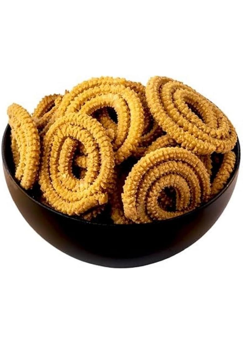 Aplenty Chakli/Murukku/Chakri Namkeen | Chakoli Snacks Kerala Special Bhajni Chaklee Soft Crispy Namkin Homemade Indian Tasty Ready To Eat Crunchy (200G, Savory)