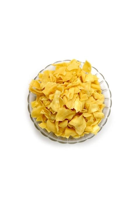 Organic Bites Fiki (Plain) Papadi Surat (Crispy Pure Besan Namkeen Snacks) -200 gm