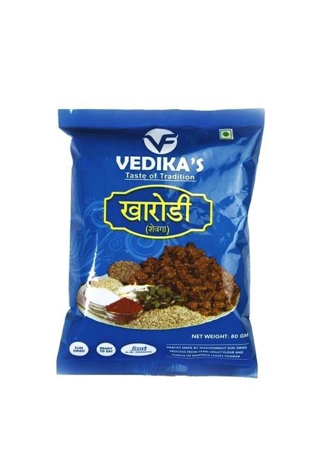 VEDIKA'S Bajra Kharodi/Bajra Bite Crunchy, pack of 2 (each 80 gm)