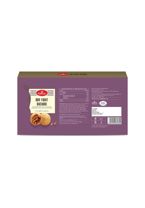 Haldiram's Dry Fruit Kachori 500g x 2 | Indian Snacks Crispy Sweet Spicy Tangy Treat Namkeen & Savouries Tasty Crunchy Perfect Choice for Party
