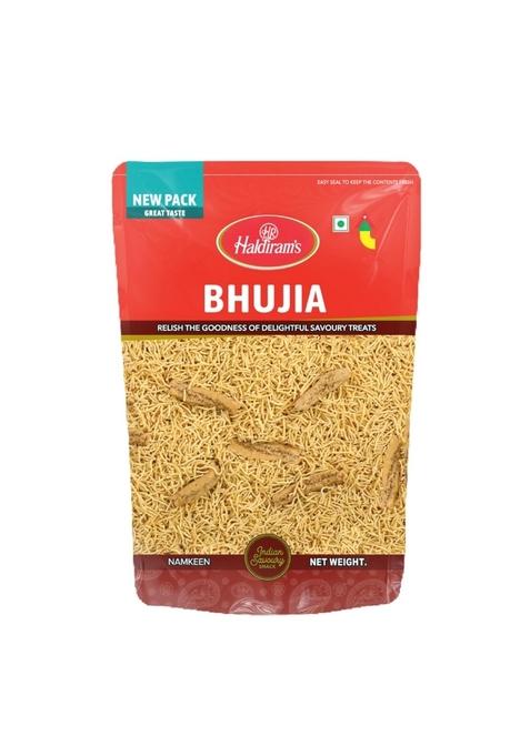 Haldiram's Bhujia 1kg | All Time Favourite Perfect Tea-Time Ready to Eat Crispy & Light Snacks Spicy Tadka Indian Namkeen Savouries