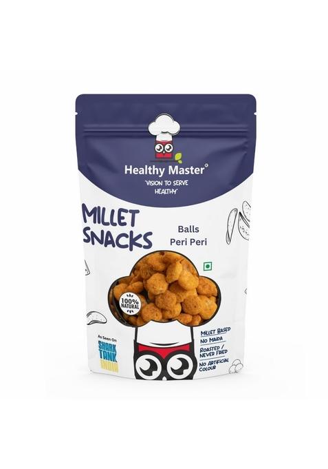HEALTHY MASTER Vision to serve Millet Balls Peri (150 GM), Tasty & Snacks