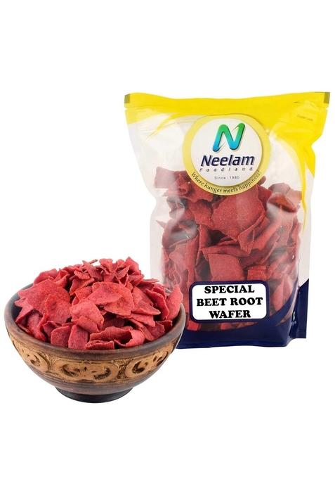 Neelam Foodland Special Beet Root Wafer 400G, Red