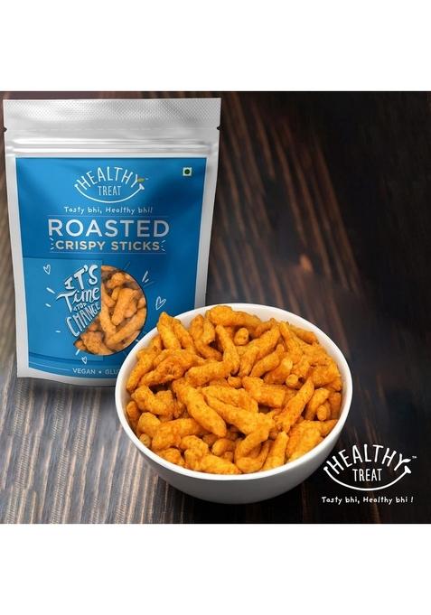 Healthy Treat Roasted Crispy Sticks 100 gm | Gluten Free, Vegan