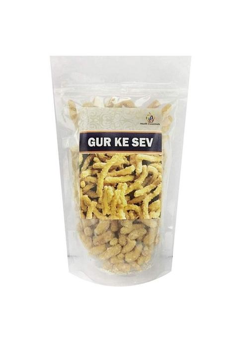 Jioo Organics Jaggery Meethe Gud Ki Sev | Besan Coated with Pack of 1 200 Gram
