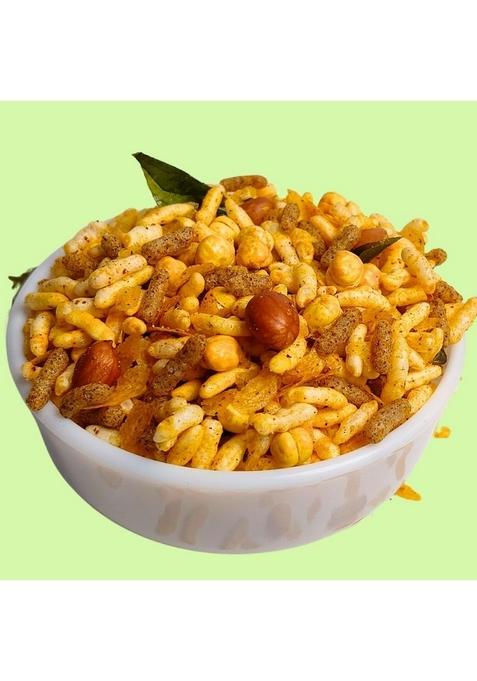 Paaramparik Laddoos Millets Bhel Namkeen 100 gm| Roasted Healthy Snack with Rice Murmura, Jowar, Ragi, Peanut, Chana| Indian Snack, No Palm Oil