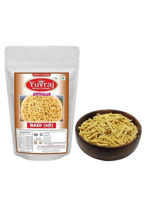 Yuvraj Food Product Moong Badi Rajasthani Marwari Badiya hand made by Bikaneri sukha sabji Free kasuri Methi pouch 400 gm pack