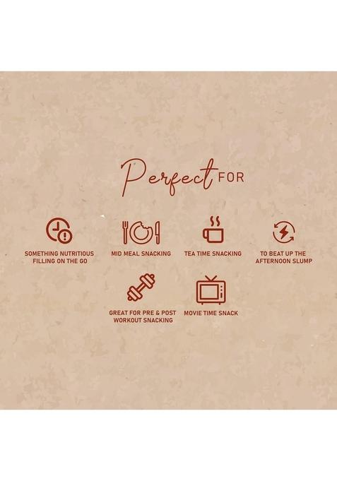 noon to moon Healthy Roasted Bhel Mix Namkeen | Anytime Snack for Diet Murmura Bhel/Puffed Rice Munchies/Snacks Puri mix, Pack Of 2 (150g x 2)