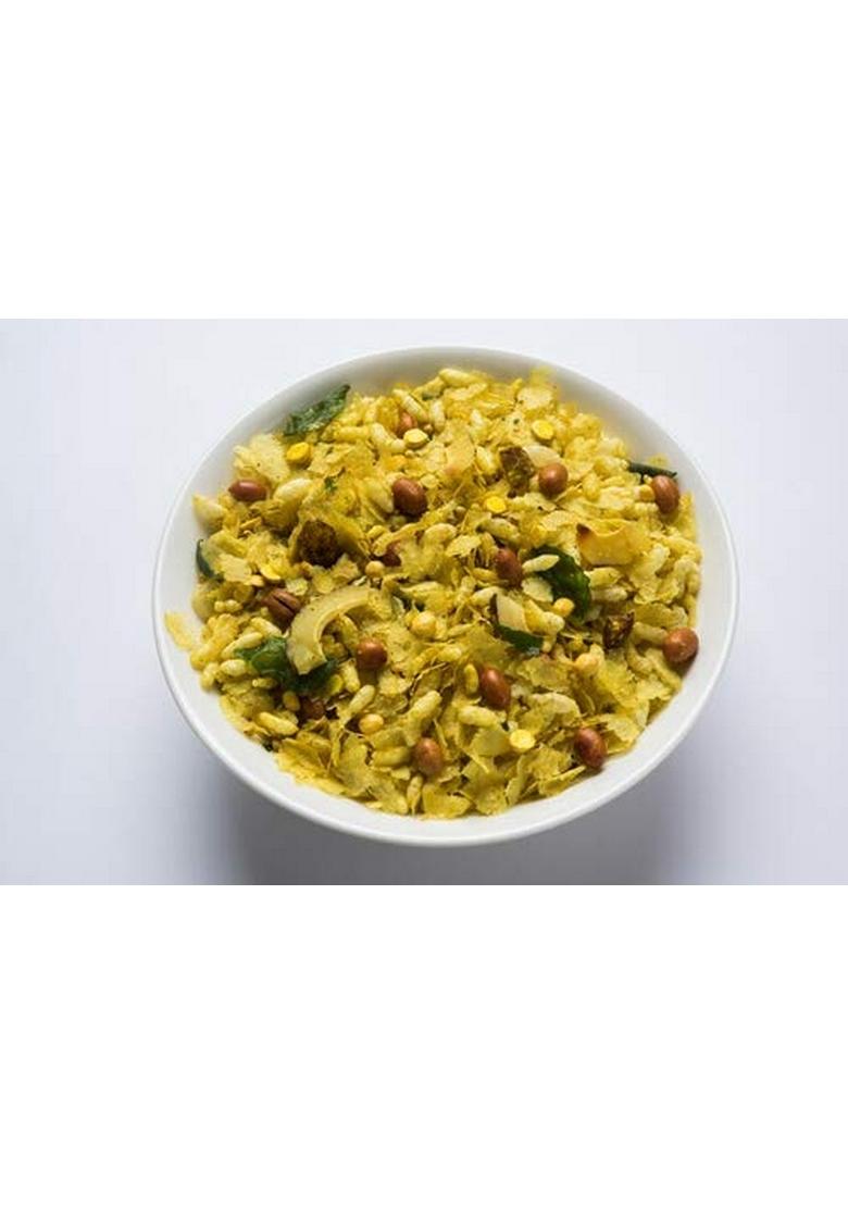 ANUVAN FEEL THE UTSAV Special Namkeen|Indoriii Namkeen|Utsav Gujrati Chiwda|Crunchy And Tasty-400Gm