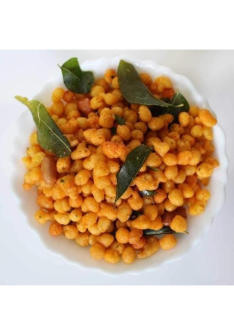 VEDANK Khara Boondi, Spicy Snack Foods(Home Made) |Spicy Besan South Indian Namkeen And snacks mixture (500)