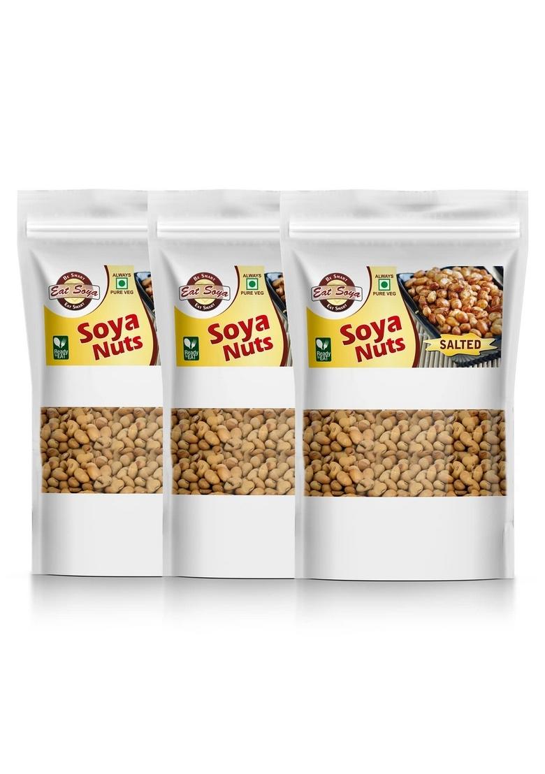 EAT SOYA Soya...BE SMART Roasted Soy Nuts(Simple Salted)