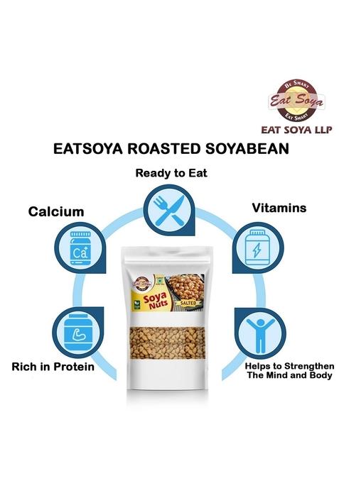 EAT SOYA Soya...BE SMART Roasted Soy Nuts(Simple Salted)