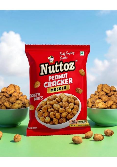 NUTTOZ Peanut Cracker Masala