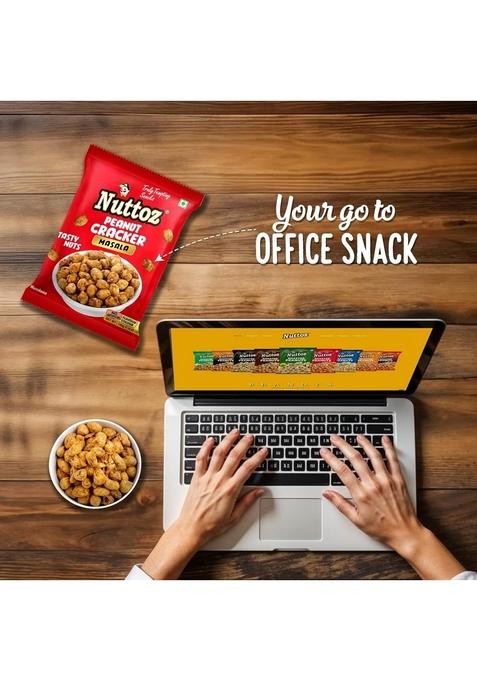NUTTOZ Peanut Cracker Masala