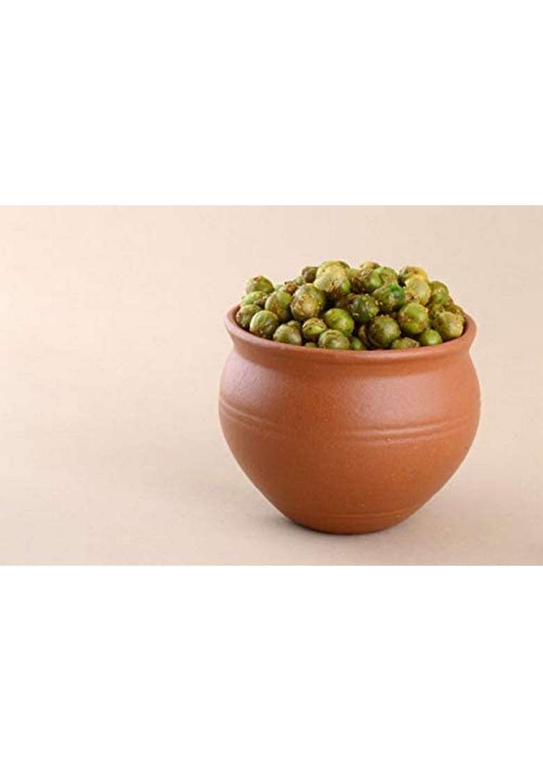 FreshoCartz Roasted Peas Spicy & Crunchy Matar Namkeen (400gm) with Green Masala Matar, Chatpata and Spices - Indya