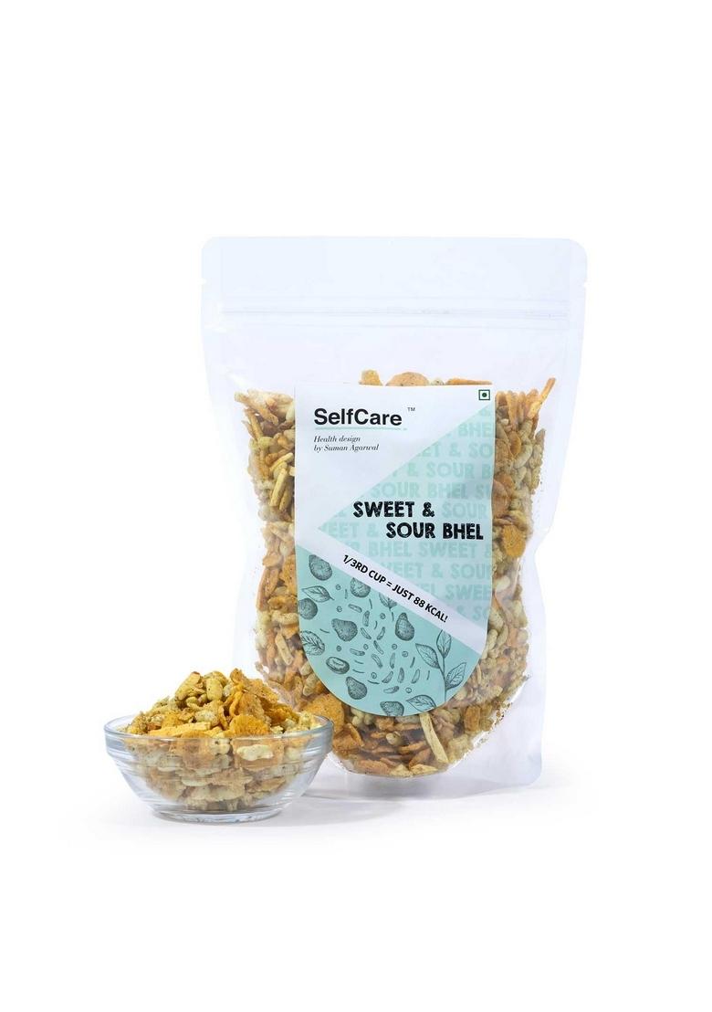 SelfCare By Suman Agarwal Sweet & Sour Bhel Pack of 1 200g | Roasted
