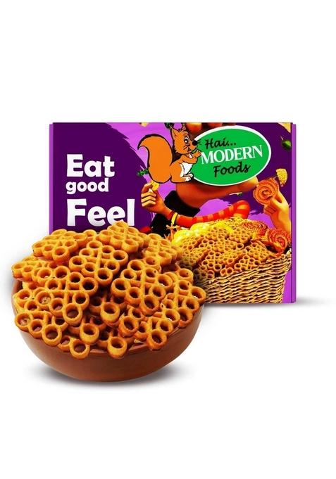 HAI MODERN FOODS Achappam 12 Pieces | Traditional South Indian Rosette Cookies Crunchy Kerala Snack Eggless Sweet