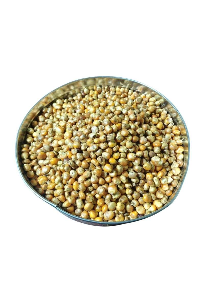 ENGINEER BHUJA Dry Roasted Whole Makaai 800gm | High Protein & Fiber Snack Desi Corn Homemade Healthy - Indya