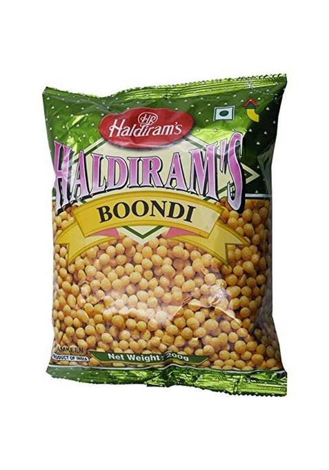 DANVIN Haldirams Namkeen-Boondi Plain(Del)200Gm(Pack Of 2)