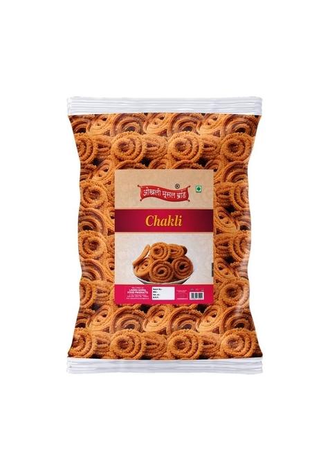 OKHLI MUSAL BRAND Murukku | Travancore-Cochin Chakli Snacks Bhajni Chakoli Namkeen for Foodie Indians Ready to Eat snacks-Tea Time Diwali Rakhi Snack-1Kg*1Pack