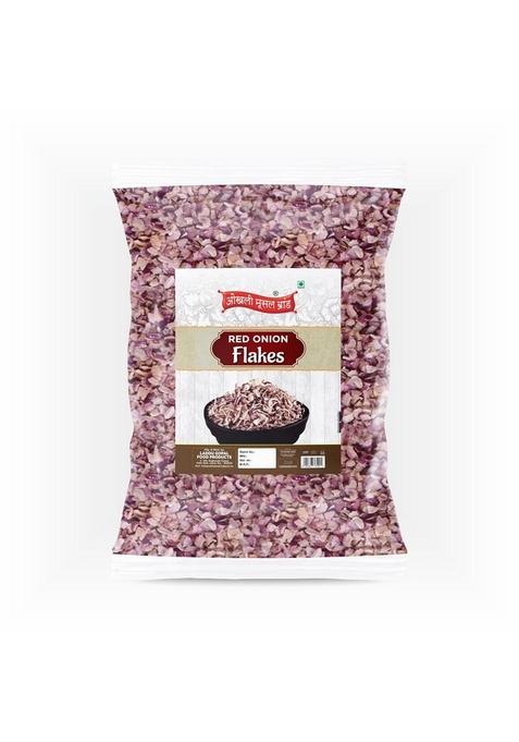 OKHLI MUSAL BRAND Diwali Sale Premium Dehydrated Red Onion Flakes (100g) - Natural, Non-GMO, Dried for Cooking, Seasoning & Garnishing Great Indian Festival